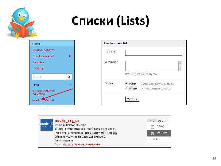 Списки (Lists) 14 