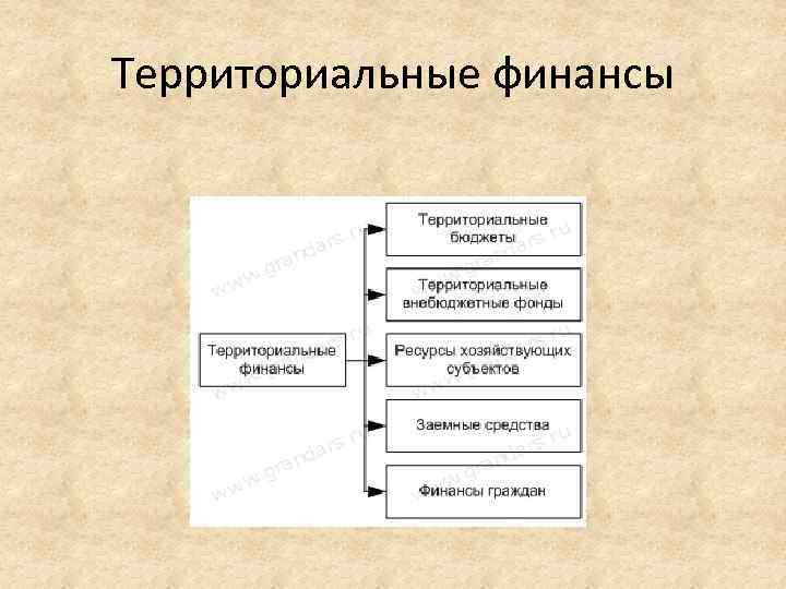 Территория финансов. Структура территориальных финансов. Территориальные финансы. Сущность территориальных финансов. Функции территориальных финансов.