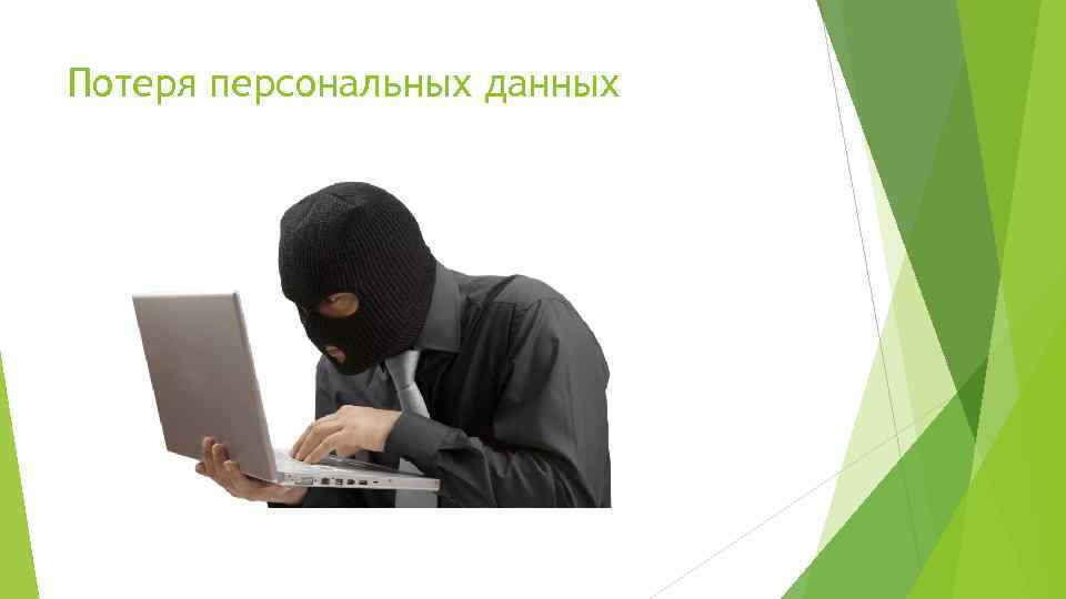 Потеря персональных данных 