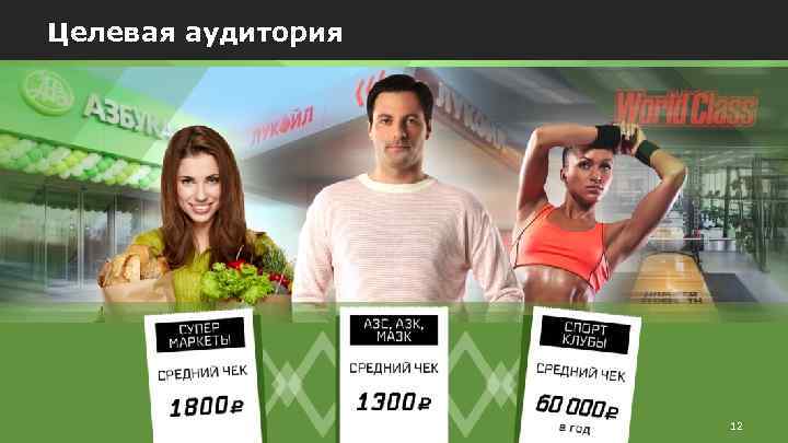 Целевая аудитория 12 