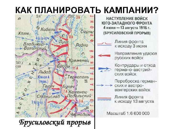 КАК ПЛАНИРОВАТЬ КАМПАНИИ? 