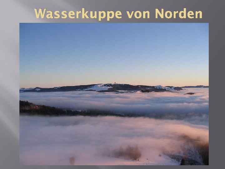 Wasserkuppe von Norden 