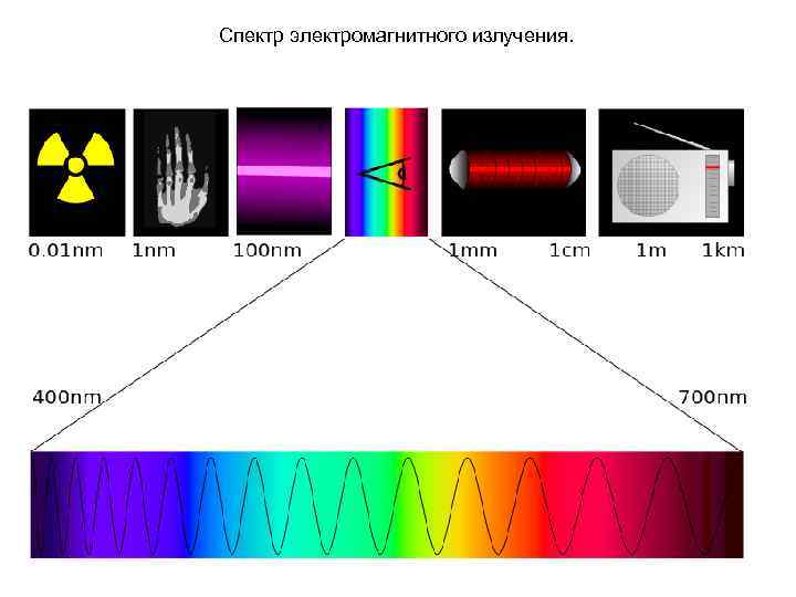 Спектр электромагнитного излучения. 