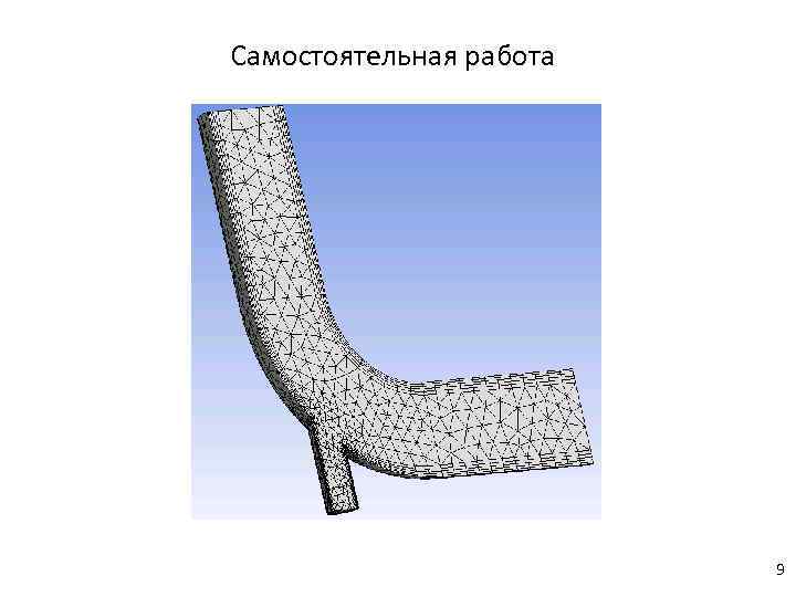 Самостоятельная работа 9 