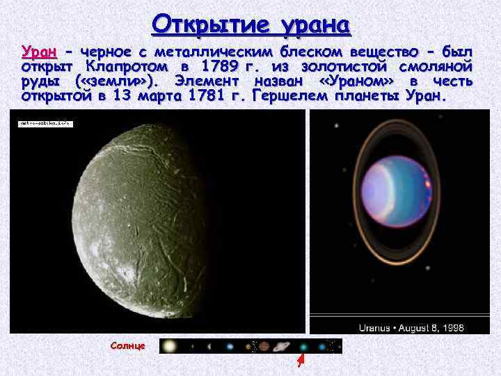 Квадрат урана к урану натальному