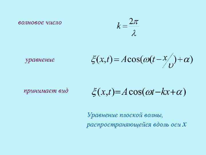 Волна число. Уравнение волнового числа. Волновое уравнение для плоской волны. Волновое число в уравнении волны. Волновое число плоской волны.