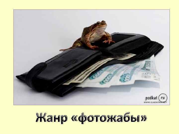 Жанр «фотожабы» 