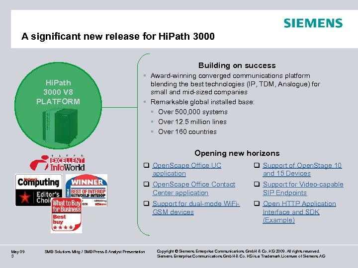 A significant new release for Hi. Path 3000 Building on success Hi. Path 3000