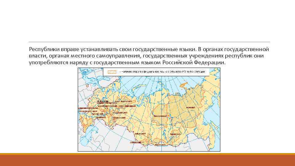 Устанавливать государственные языки наряду с русским вправе