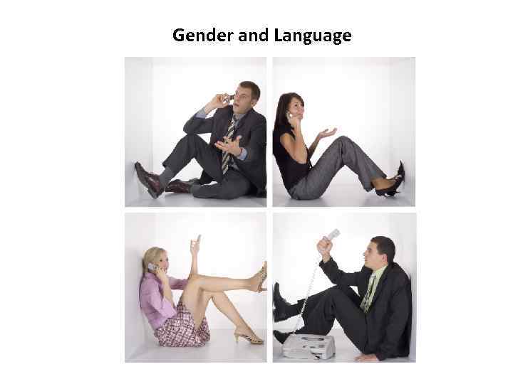 Gender and Language 