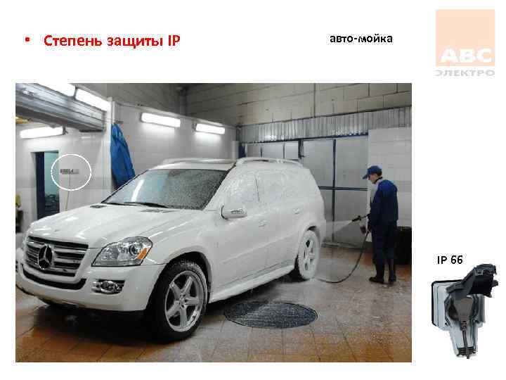  • Степень защиты IP авто-мойка IP 66 