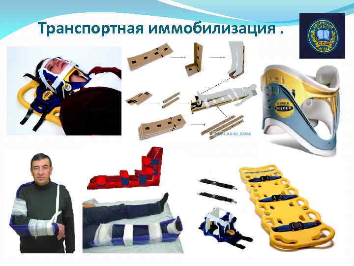 Транспортная иммобилизация. 