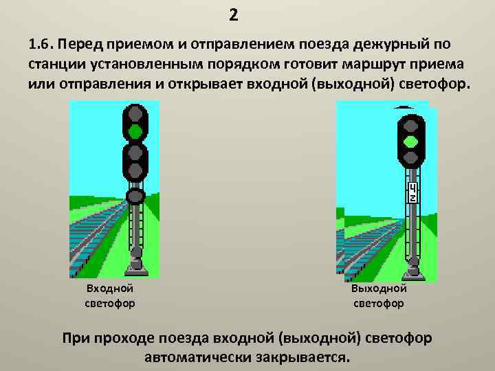 Автоблокировка светофоры