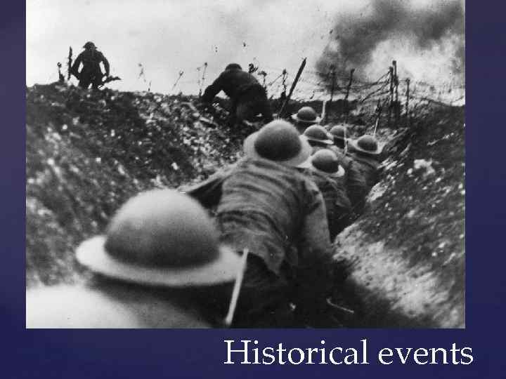 Historical events 