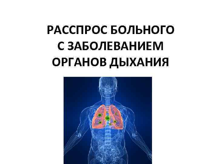 В схему расспроса больного не включается