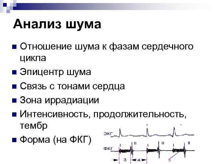 Шумы в сердце