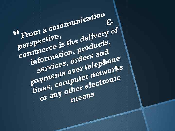 tion nica Emu com ma y of Fro iver e, del ts, ctiv rspe