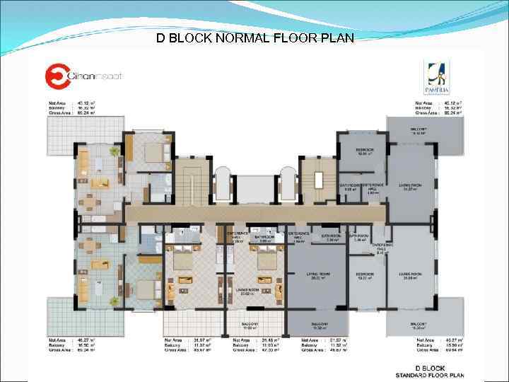 D BLOCK NORMAL FLOOR PLAN 