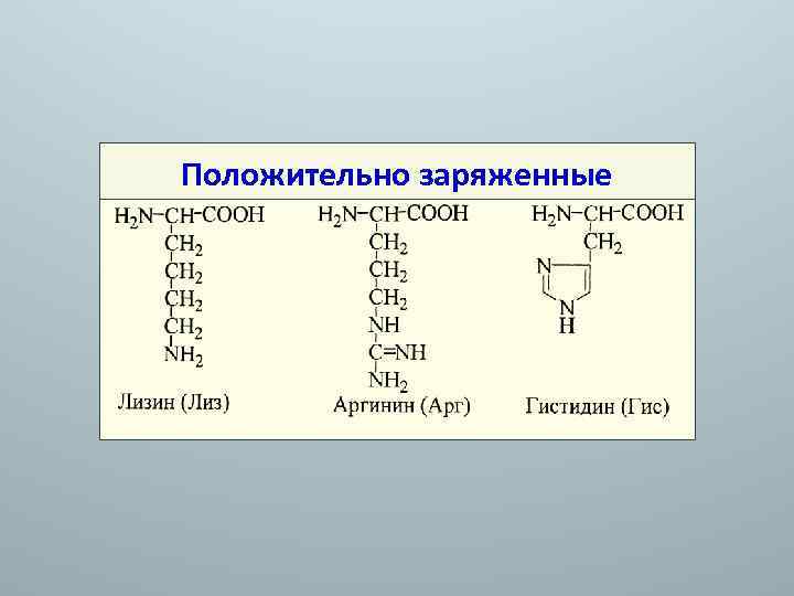 Технологическая карта аминокислоты