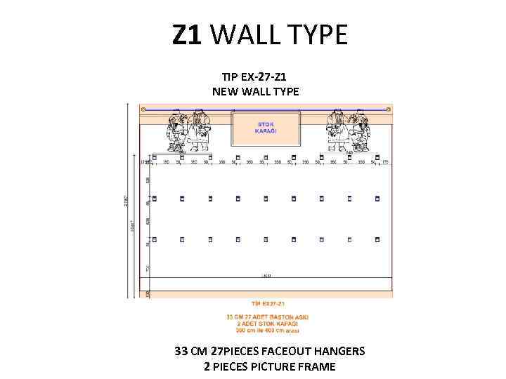 Z 1 WALL TYPE TIP EX-27 -Z 1 NEW WALL TYPE 33 CM 27