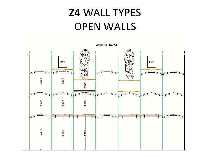 Z 4 WALL TYPES OPEN WALLS 