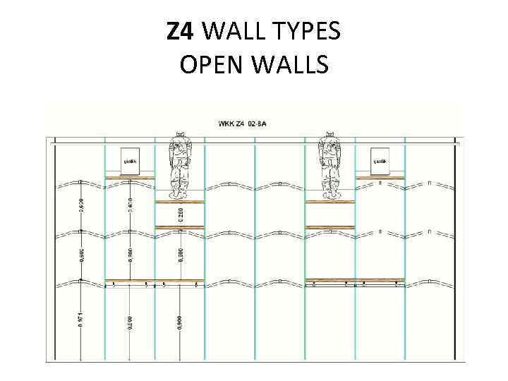 Z 4 WALL TYPES OPEN WALLS 