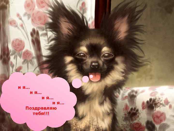 и я… Поздравляю тебя!!! 