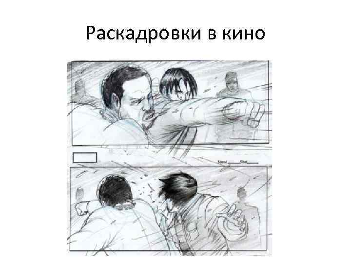 Раскадровки в кино 