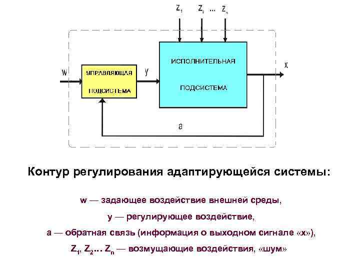 Функциональная схема контура регулирования