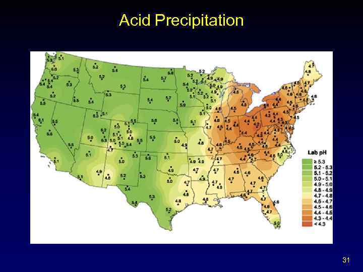 Acid Precipitation 31 
