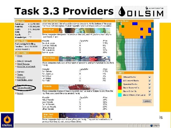 Task 3. 3 Providers Jens Petur Bærentsen Marcos Monteferrante Simprentis 