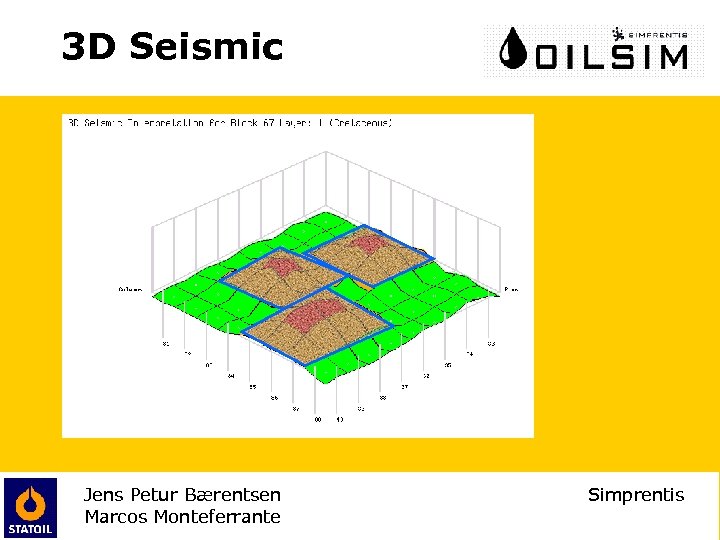 3 D Seismic Jens Petur Bærentsen Marcos Monteferrante Simprentis 