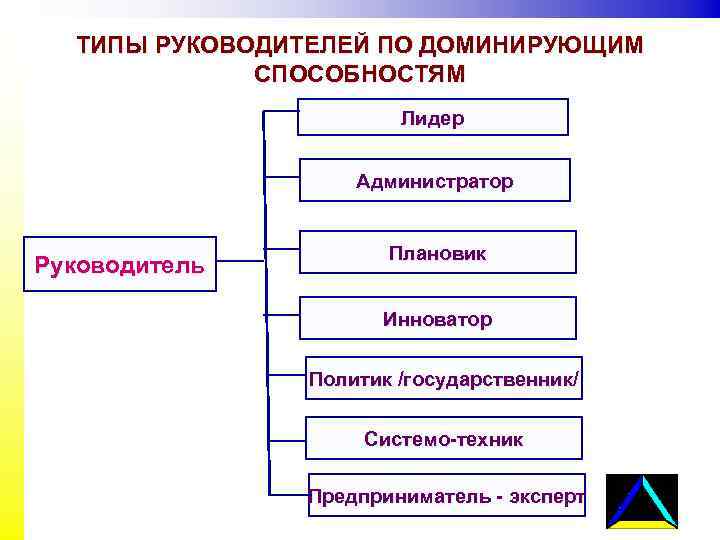 Виды руководства