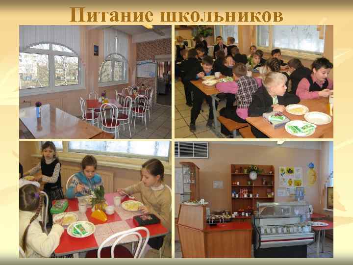 Питание школьников 