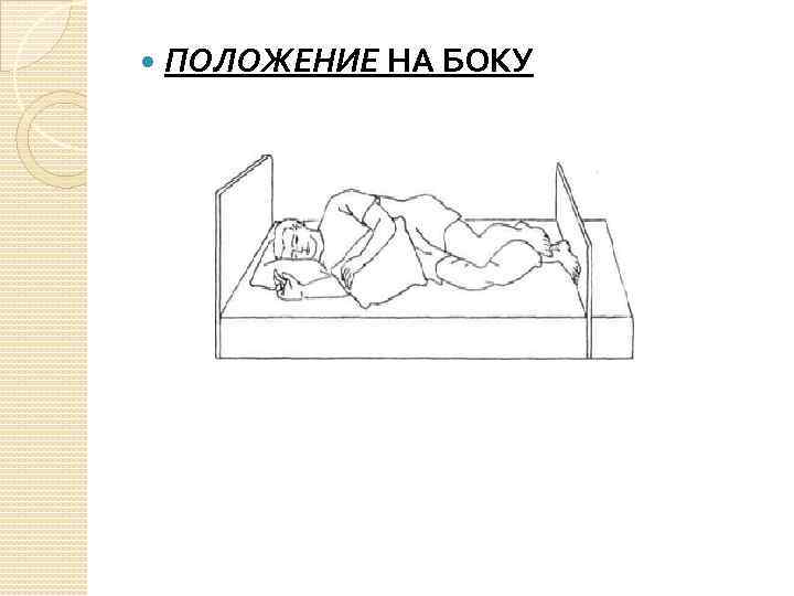  ПОЛОЖЕНИЕ НА БОКУ 