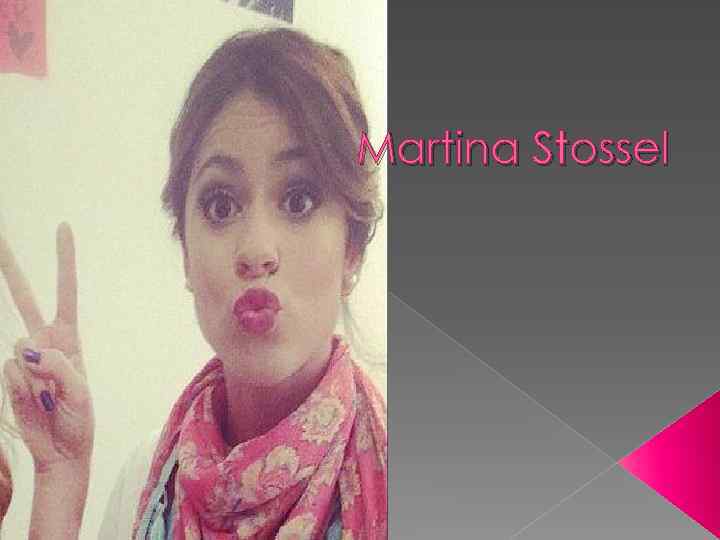 Martina Stossel 