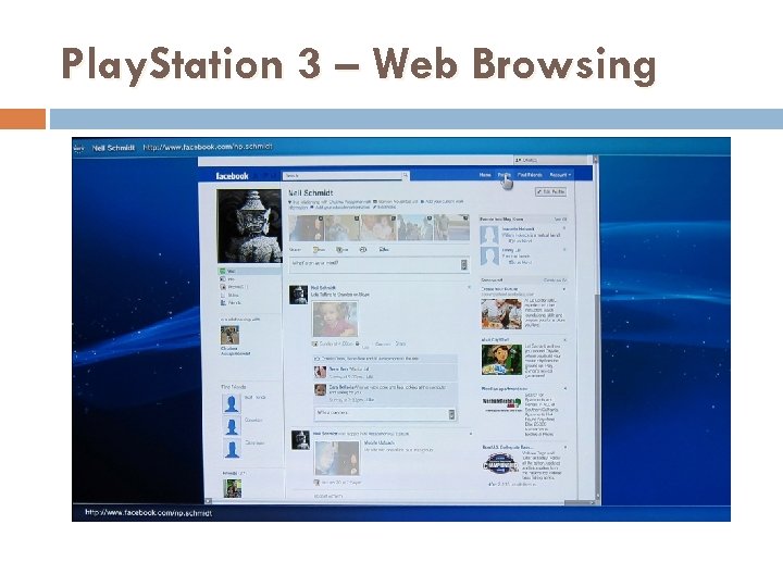 Play. Station 3 – Web Browsing 