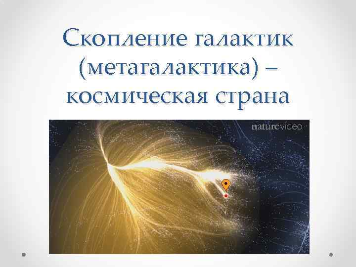 Скопление галактик (метагалактика) – космическая страна 