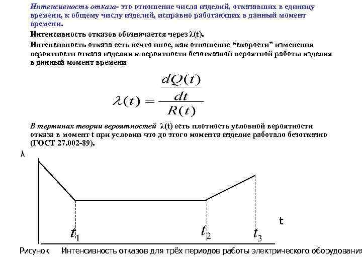 Оптимальный период времени. Формула интенсивности отказов оборудования. Λ(T) – интенсивность отказов.. Интенсивность отказов обозначают. Интенсивность отказов это отношение.