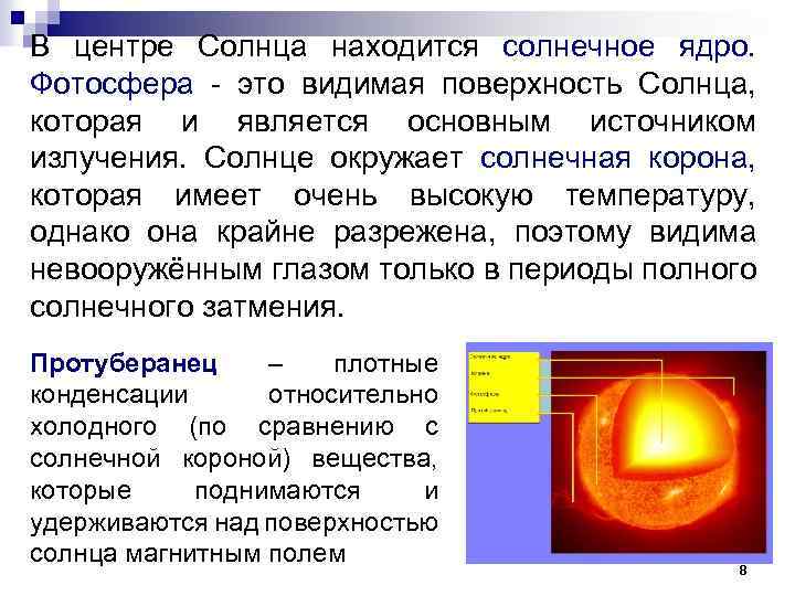 Значение солнечной радиации