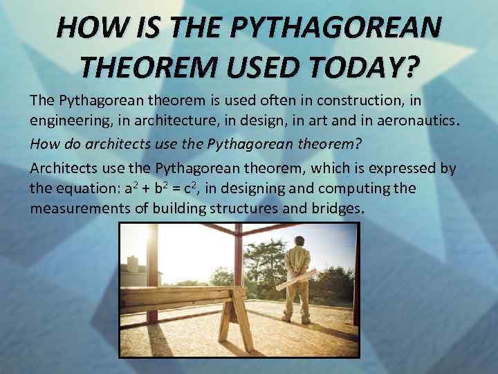 pythagorean theorem in architecture