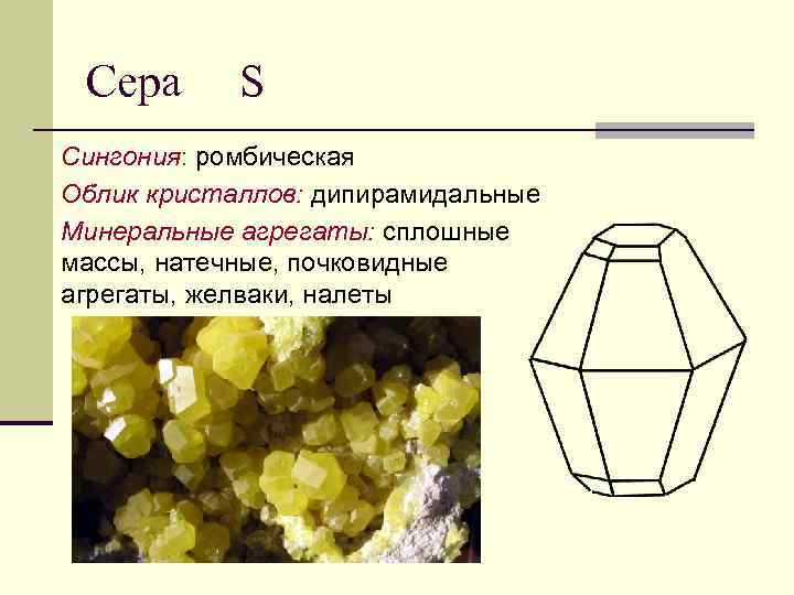 Габитус кристаллов презентация