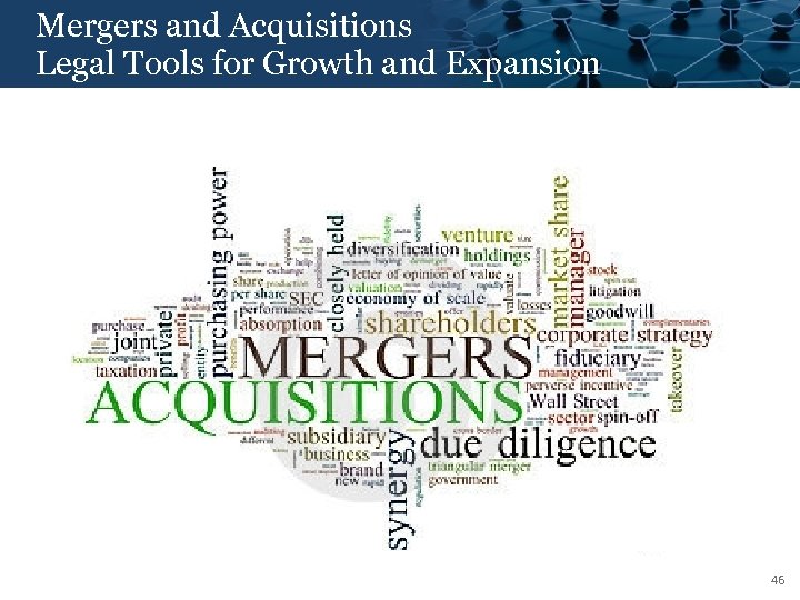 Mergers and Acquisitions Click to edit Master title style Legal Tools for Growth and