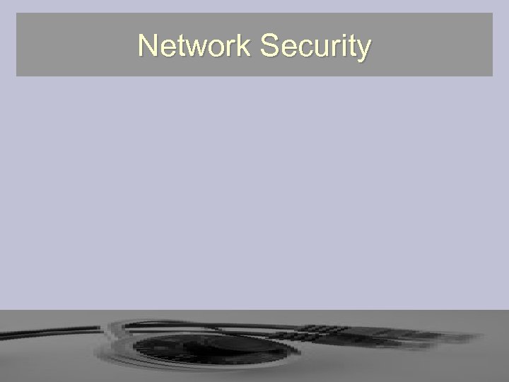 Network Security 