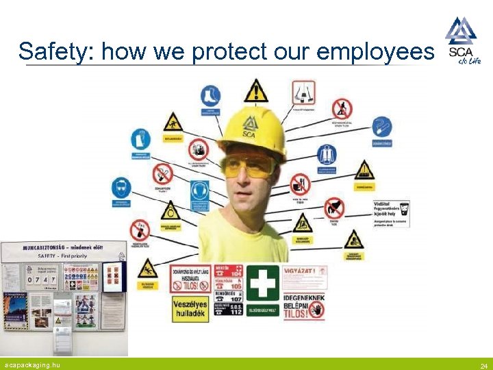 Safety: how we protect our employees scapackaging. hu 24 