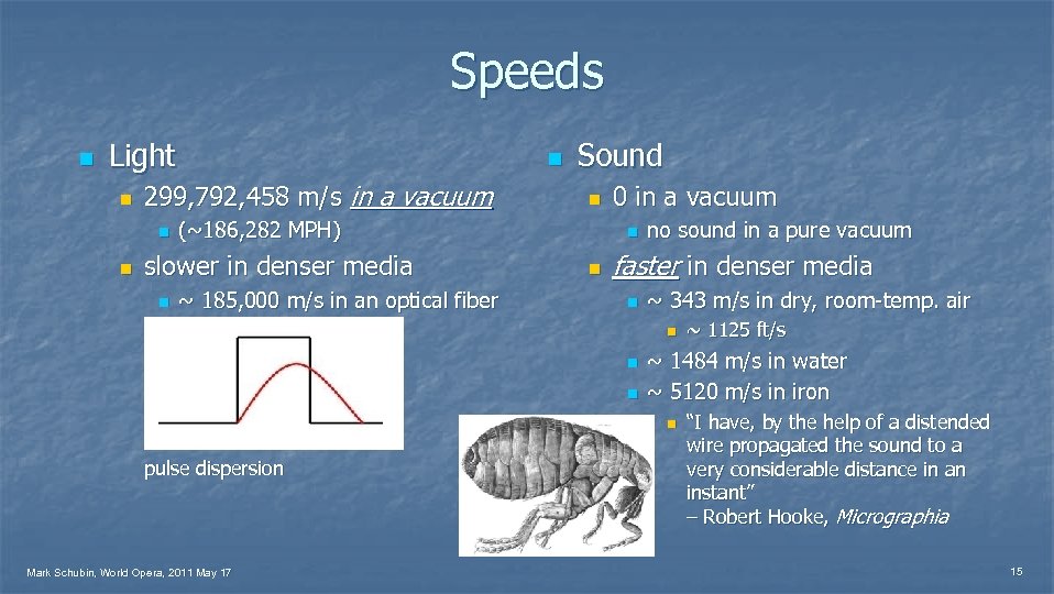 Speeds n Light n 299, 792, 458 m/s in a vacuum n n (~186,
