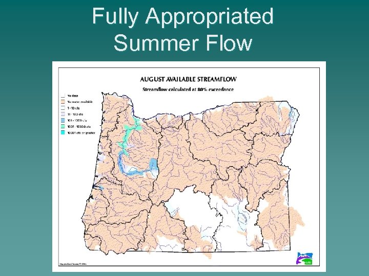 Fully Appropriated Summer Flow 