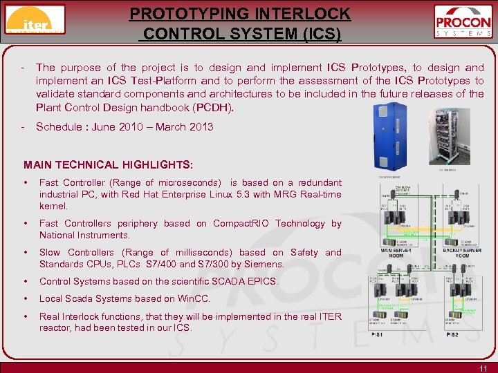 PROTOTYPING INTERLOCK CONTROL SYSTEM (ICS) - The purpose of the project is to design