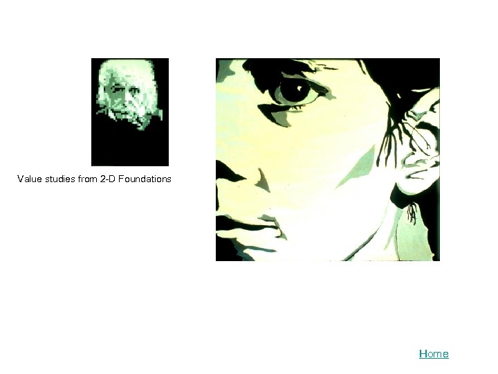 Value studies from 2 -D Foundations Home 