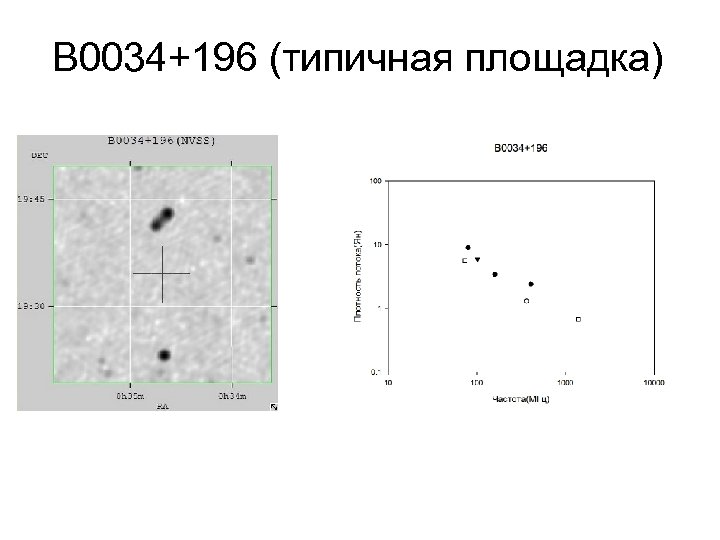 B 0034+196 (типичная площадка) 